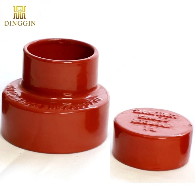 Sml Red Epoxy Painted Cast Iron Pipe Fittings En877 for Water Drainage