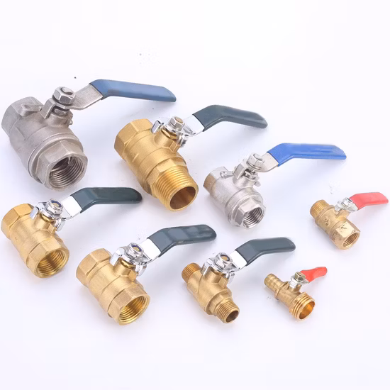 High Quality Press Fit Brass Ball Valve