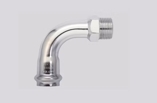 En 304 316L Press-Fitting Quick Installation Stainless Steel Water Round Pipe Food Grade for Sanitary Ss Welded Water Tube