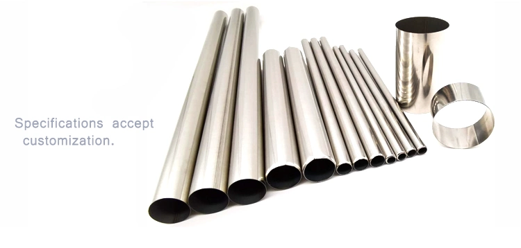 Polished Seamless Industrial Precision Tube, Food Grade, Sanitary, Exhaust, Water, Gas Stainless Steel Round Pipe