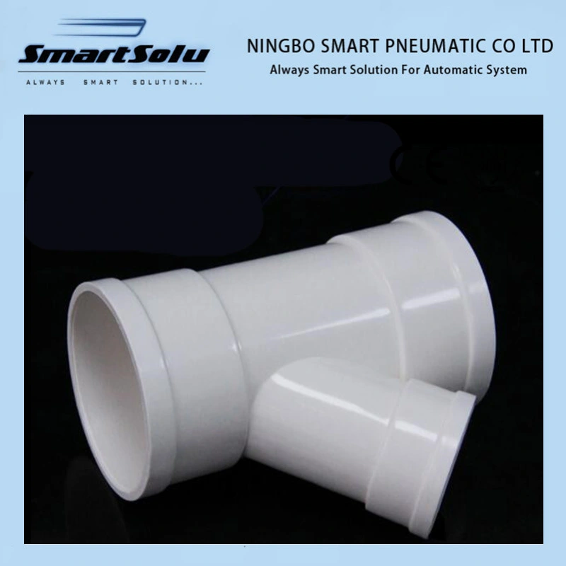 PVC 45-Degree Oblique Tee Drainage Pipe Fittings
