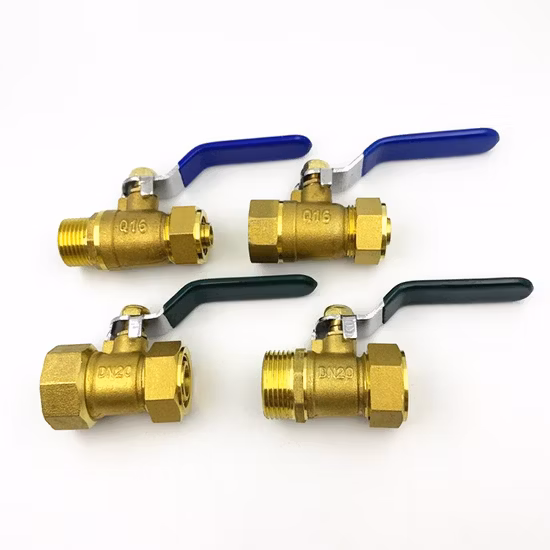 High Quality Press Fit Brass Ball Valve