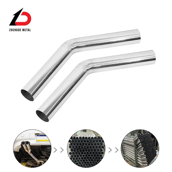 Stainless Steel Auto Accessory Flexible Exhaust Pipe for Car Stainless Steel Braided Exhaust Flex Tube 