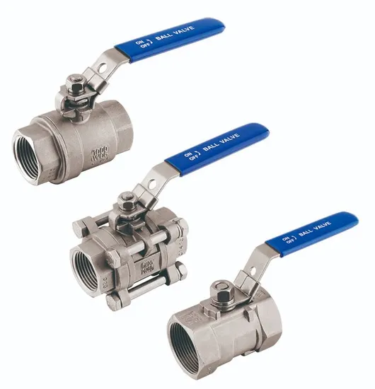 2PC CF8 CF8m 304 316 Wcb 800psi