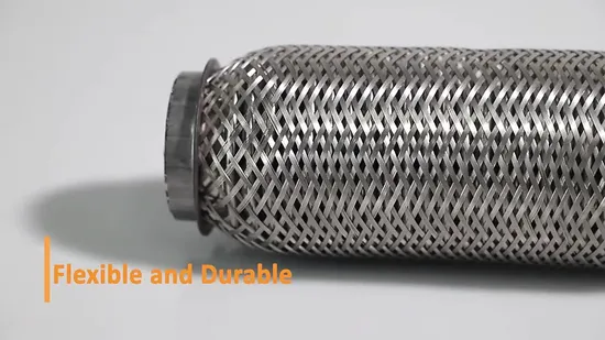 Chinese Supplier Corrugated Tube Stainless Steel Flexible Tube Exhaust Muffler Pipe 
