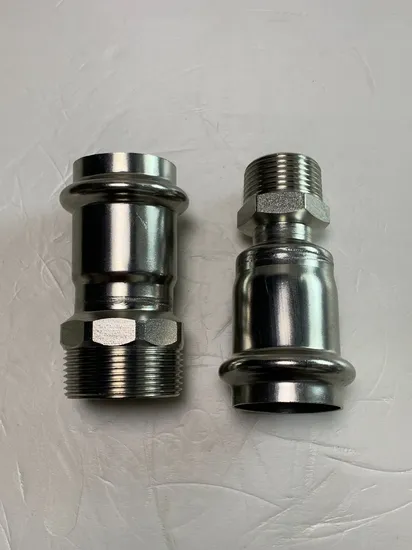 High Precision SS304 DN40 Press Reduce Tee for Water Pipes 