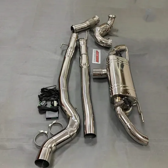 Stainless Steel Valvetronic Catback Exhaust Pipes for Amg A45 A45s Exhaust 2.0t 