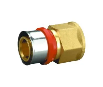 OEM Brass Press Plumbing Th U Profile Tee Heated Flooring Pipe Fitting 