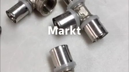 Copper Press Fitting for Multilayer Pipe U Profile Aenor Factory Supply 