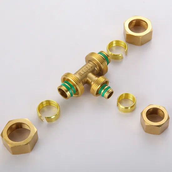Factory V Profile Press Propress Tee Copper Joint PRO Press Fitting 