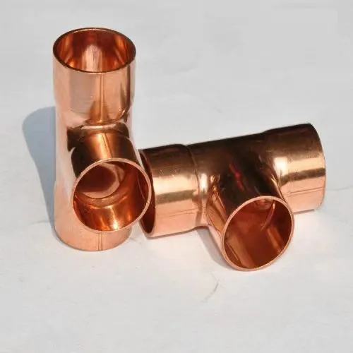 High Pressure Custom Full Crossover Reducing Equal Tee Female Elbow 45 90 Street Coupling V Profile Press Copper Pipe Fittings