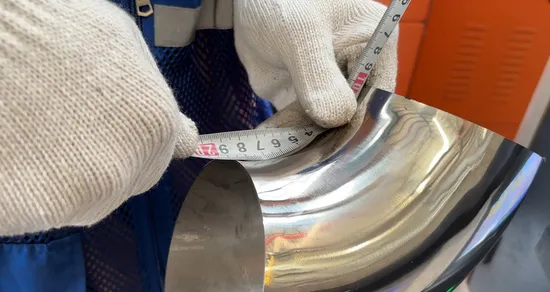Original Quality Exhaust Downpipe Upgrade Metal Stainless Steel Exhaust Insulation Pipe for Sany Concrete Mixer Truck 
