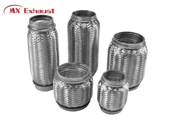 High Quality Exhaust Spare Parts Corrugated Exhaust Muffler Flex Pipe 1.75′′