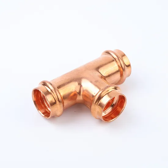 Refrigeration Tee Copper V