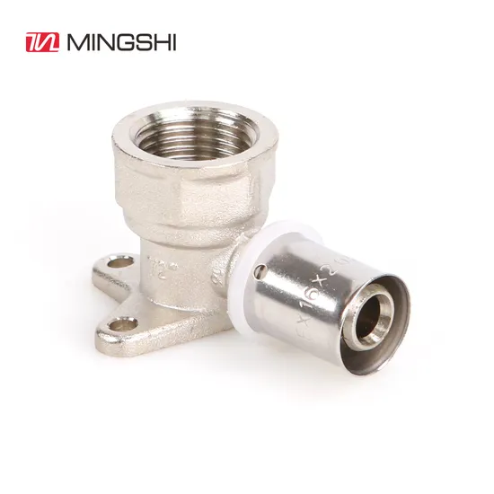 High Standard Pex Multilayer Pipe Brass Press Fitting Th Profile Tee Fittings 
