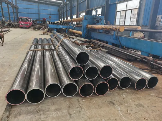 Hydraulic Press Cold Drawn Drawing / Cold Drawing Carbon / Alloy Steel / Stainless Steel Seamless Steel Pipes for Machining Parts 