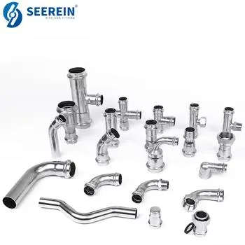 Made in China Stainless Steel M&V Profile Press Fittings 