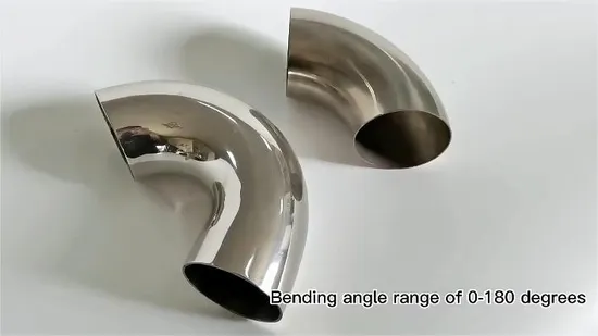 4 Inch 90 Degree SS304 Stainless Steel Bend Tube Exhaust Elbow Pipe for Car 