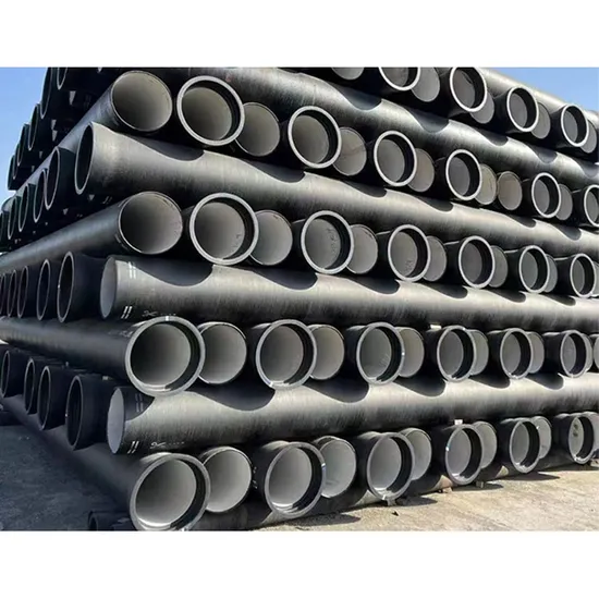 Water Press Test Large Diameter C40 C30 ISO2531 En545 Centrifugal Ductile Cast Iron Pipe for Sale 