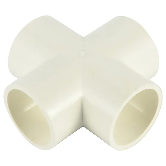 Manufacture Large Diameter Plastic PVC Coupling Elbow Tee Cross Water Connection Fittings UPVC CPVC Dwv ASTM D2665 PVC Pipe Fitting for Efficient Drainage 