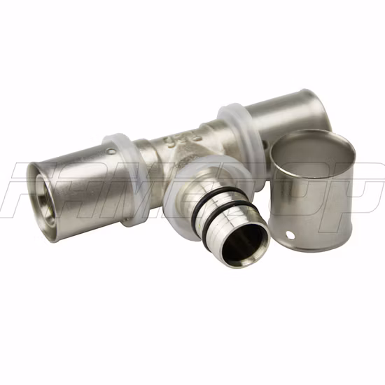 F5 Brass Concealed Press Ball Valve for Pex