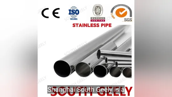 304 316 409 Welded Stainless Steel Pipe Tube Manufacturer with Factory Price Round Od 1 2 3 4 5 6 7 8 Inch with Ba 2b 8K Polished Surface for Exhaust System 