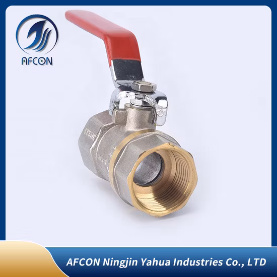 Lead Free Brass Press Ball Valve High Quality Oil Resistance