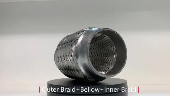 Hot Sale High Quality Ome Stainless Steel Flex Bellow Flexible Exhaust Pipe with Braid/ Nipples at Factory Price 