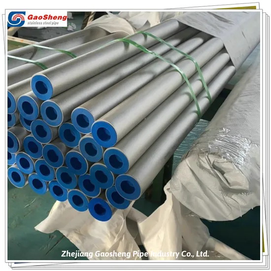 ASTM Ss A312 304 304L 310 310S 316 316L 321 347 904L S31803 S32205 S32750 Smls Weld Seamless Welded Stainless Steel Tubing Exhaust Square Rectangular Round Pipe 