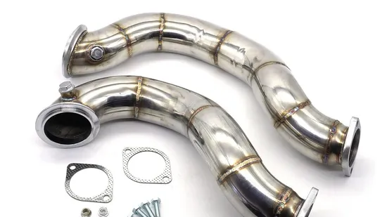 Car 3′′ N54 Downpipe Exhaust Pipe Fits for BMW 135I 335xi E82 E90 E91 E92 E93 3.0t 07