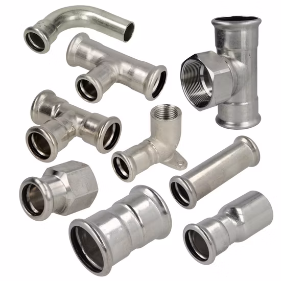 F304/316 Stainless Steel Press Fittings Pipe Bridge